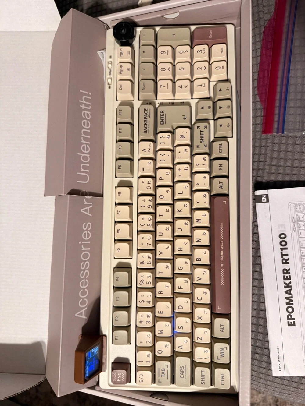 Epomaker RT-100 keyboard